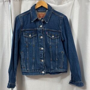 Levi's Blue Denim Jacket for Women